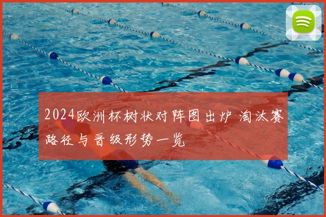 2024欧洲杯树状对阵图出炉 淘汰赛路径与晋级形势一览